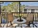 Relaxing screened balcony overlooking a pond at 4515 45Th W Ave # 201A, Bradenton, FL 34210