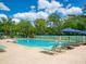 Enjoy a refreshing dip in this community pool with plenty of lounge chairs at 5244 Marsh Field Rd # 6, Sarasota, FL 34235