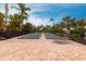 Two bocce ball courts in a nicely landscaped area at 5814 Cavano Dr, Sarasota, FL 34231