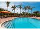 Resort-style pool with plenty of lounge chairs at 5814 Cavano Dr, Sarasota, FL 34231