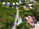 Home with private pool, lush landscaping, and community view at 6330 Laguna Dr, Longboat Key, FL 34228