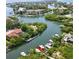 Waterfront property with boat slips and canal access at 6330 Laguna Dr, Longboat Key, FL 34228