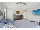 Spacious bedroom with dresser and large bed at 6330 Laguna Dr, Longboat Key, FL 34228