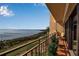 Spacious balcony boasting panoramic water views at 6430 Sun Eagle Ln # 201, Bradenton, FL 34210