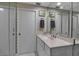 Double vanity bathroom with mirror at 6430 Sun Eagle Ln # 201, Bradenton, FL 34210