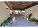 Attractive condo entryway with landscaping and seating at 6430 Sun Eagle Ln # 201, Bradenton, FL 34210