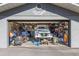 Oversized garage, workshop, with ample storage and classic car project at 6615 13Th E Ave, Bradenton, FL 34208