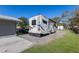Spacious RV parking area next to garage at 6615 13Th E Ave, Bradenton, FL 34208