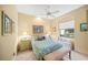 Charming bedroom with window seat and light and airy feel at 7033 Brier Creek Ct, Lakewood Ranch, FL 34202