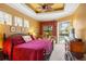 Spacious bedroom with pool view and walk-out access at 7033 Brier Creek Ct, Lakewood Ranch, FL 34202