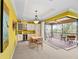 Bright dining area with access to a patio at 7033 Brier Creek Ct, Lakewood Ranch, FL 34202