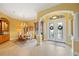 Bright dining room with a chandelier and wood furniture at 7033 Brier Creek Ct, Lakewood Ranch, FL 34202