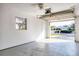 An attached garage with bright walls at 7422 W Country Club N Dr, Sarasota, FL 34243