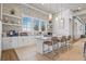 Modern community kitchen featuring granite countertops at 8669 Rain Song Rd, Sarasota, FL 34238