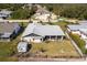 Aerial view of house and backyard at 949 Chevy Chase St, Port Charlotte, FL 33948