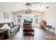 Gathering room with a fireplace and plenty of natural light at 949 Chevy Chase St, Port Charlotte, FL 33948