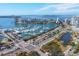 Enjoy the waterfront views from the condominium building and nearby marina at 101 S Gulfstream Ave # 5K, Sarasota, FL 34236