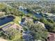 Wide view of waterfront property with canal access at 1060 Water Oak Ne Ct, St Petersburg, FL 33703