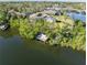 Private dock with steps leading to the water at 1060 Water Oak Ne Ct, St Petersburg, FL 33703