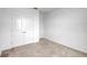 Spacious bedroom with carpet flooring and double door closet at 11630 Woodleaf Dr, Bradenton, FL 34211