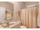 Small bathroom with shower/tub combo and vanity at 146 Willow Bend Way, Osprey, FL 34229