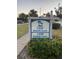 Street sign for 1535 Nelson Place and 1529 Bedroom Road at 1535 Nursery Rd # 107, Clearwater, FL 33756