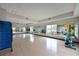 Bright and spacious exercise room with hardwood floors and mirrors at 17723 Gulf Ranch Pl, Lakewood Ranch, FL 34211