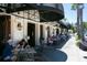 Outdoor seating area of a restaurant with guests enjoying their meal at 2254 Hawthorne St, Sarasota, FL 34239