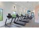 Fitness center with treadmills and other cardio equipment at 2582 Wild Cherry Path, Sarasota, FL 34240