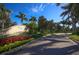 Landscaped entrance to Palma Sola Trace community at 4007 Overture Cir, Bradenton, FL 34209