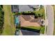 Directly above a single Gathering home with pool and landscaping at 413 Wildlife Gln, Bradenton, FL 34209