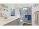 Clean bathroom with shower, vanity, and modern fixtures at 413 Wildlife Gln, Bradenton, FL 34209