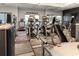 Modern fitness center with cardio and weight equipment at 5361 Salcano St, Sarasota, FL 34238