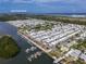 Aerial view of community near Anna Maria Island and Palma Sola Bay at 10315 Cortez W Rd # 59-3, Bradenton, FL 34210