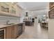 A second view of the wet bar area looking into the eat-in kitchen at 1359 Tearose Pl, Sarasota, FL 34239