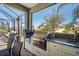 Outdoor kitchen with grill and stainless steel appliances at 2006 Red Lake Run, Bradenton, FL 34211