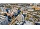 Real estate aerial view of city buildings at 300 S Pineapple Ave # 802, Sarasota, FL 34236