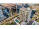 Modern condo with an outdoor pool and balcony that gives stunning city views at 300 S Pineapple Ave # 802, Sarasota, FL 34236