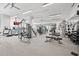 Bright, spacious gym with state-of-the-art exercise equipment and ample workout space at 301 Quay Commons # 1411, Sarasota, FL 34236