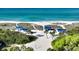 Private beach access with covered picnic areas at 360 Gulf Of Mexico Dr # 332, Longboat Key, FL 34228