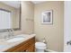 Well-appointed bathroom with granite vanity at 3749 Amesbury Ln # 5608, Sarasota, FL 34232