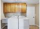 Convenient laundry room with washer and dryer at 3749 Amesbury Ln # 5608, Sarasota, FL 34232