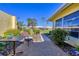 Private patio perfect for outdoor relaxation at 3749 Amesbury Ln # 5608, Sarasota, FL 34232