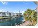 Scenic view of the waterway, boats, and community at 4320 Falmouth Dr # 301, Longboat Key, FL 34228