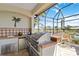 High-end outdoor kitchen with stainless steel appliances at 4921 Woodhurst Dr, Sarasota, FL 34243