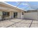 Covered patio with access from the living area at 5388 Pamela Wood Way # 8, Sarasota, FL 34233