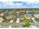 Bird's-eye view of a single-Gathering house, neighborhood, and golf course at 5703 52Nd W Ave, Bradenton, FL 34210