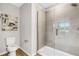 Modern bathroom with a large walk-in shower at 5703 Tripoli Dr, Palmetto, FL 34221