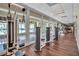 Bright fitness center with various equipment at 611 Cedars Ct, Longboat Key, FL 34228