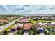 Aerial view of community, showcasing numerous homes and landscaping at 6207 27Th E St, Ellenton, FL 34222